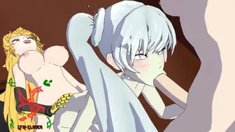 Yang and Ruby x Weiss [SFM-Slayer]