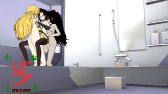 Ruby rammed by Yang and Raven futa [SFM-Slayer]