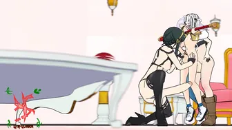 Yor and Frieren x Gawr [SFM-Slayer]