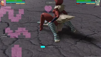 HR2 Furry: Flareon vs Leafeon