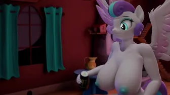 Flurry Heart breeding masturbation