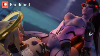 Mercy paizuri for futanari Widowmaker (Overwatch)