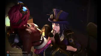 Caitlyn Kiramman And Vi Outdoor Blowjob [Iidssm]