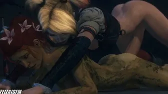 Harley And Poison Prison Cell Mates [Feizaisfm]