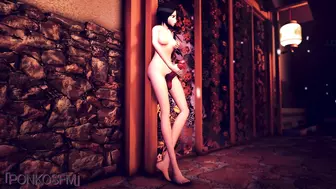 Futa Rukia Masturbating her Mega Cock – PonkoSFM