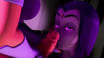 Raven X Starfire – BlackjrXIII